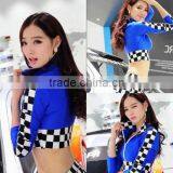 Sexy Show off Racing Queen Outfit Cosplay Costume Set thumbnail-4