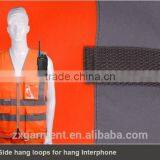 2017 ZX Men's Reflective Tape Workwear Working Vest thumbnail-5