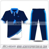 Best quality custom new model printing cricket jersey pattern