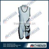 China Wrestling Singlets/ Sublimated Wrestling Singlets/ Wholesale Wrestling Singlet thumbnail-2