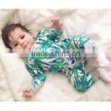 OEM Baby Romper Onesie 100 Cotton Long Sleeve Rompers for 0-3 Years thumbnail-1
