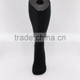 Black Nylon Knee High Soccer Wholesale Socks Men thumbnail-2