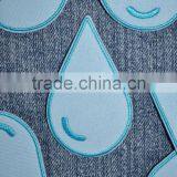 Custom Tears Embroidered Patch for Clothes Embroidery Patch Made in China Choose Size/color thumbnail-2
