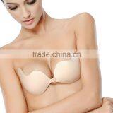 Hot Ladies Seamless Bra Silicone Invisible Hot Sexy Bra thumbnail-4