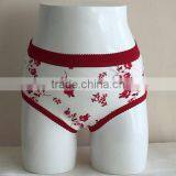 Casual Lady Women Multicolored Cotton Pleated Hem Panties Underwear Knickers thumbnail-4