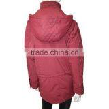 2014 2015 High Fashion Woman Long Coat Lady Winter Parka for Girls thumbnail-3