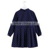 S17620A Girls Boutique Clothing Ruffle Dresses Long Sleeve Girls Outfit Dress thumbnail-4