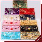 Many Colors Silk Pouch Bags, Jewelry Silk Pouch Bags, Gift Silk Pouch Bags SH025 thumbnail-1