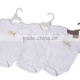 Baby white cotton body/body suits for baby/baby wear/baby clothing/baby garment