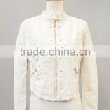 Women's Suede Motorcycle Jackets #LPU0514 thumbnail-3