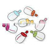 Feeding Milk Bottle Mixed Two Holes Baby Shower Decoration Wood Sewing Scrapbooking Button thumbnail-1