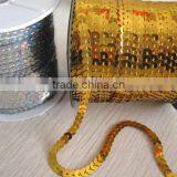 Line Chain Sequin PET Sequins Chain Roll Line Sequin Roll thumbnail-2
