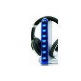 3.5mm Cable Mini FM Radio Wireless Stereo Earphones Headphone for MP4 and MP3