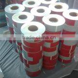 White and Red DOT-C2 Reflective Vehicle Body Stickers thumbnail-4