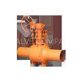 Carbon Steel Forged Steel Ball Valve / Welded Ball Valve DN50-DN1200 thumbnail-1