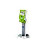 WIFI, GSM, GPRS Touch Screen and Metal Keypad Information Inquiry Free Standing Kiosks