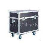 Orange Aluminum Tool Flight Case With Wheels for Stage Sound thumbnail-1