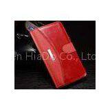 Customized Red Samsung Cell Phone Covers , Samsung Galaxy Note 4 Case