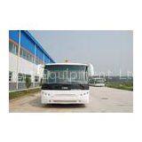 Low Carbon Alloy Steel Body Airport Transfer Coach , Right / Left Hand Drive Bus Apron Bus thumbnail-1