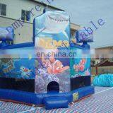 Cheap Bouncer,art Panel Inflatable Bouncers,commercial Bouncers D049