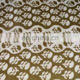 Fabric Indian Cotton Hand Block Print Dress Making Natural Print thumbnail-2