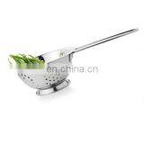 Stainless steel big size commercial colander kitchen sink strainer