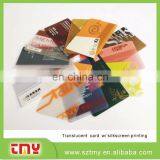 Transperent UV Printing Plastic PVC Business Card thumbnail-4