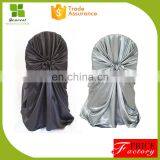 Fancy Blue Wedding Satin Chair Cover ODM&OEM thumbnail-5