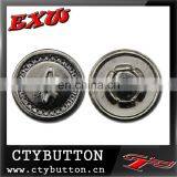 CTY-SO(333) Hollow Jeans Metal Button