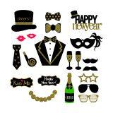 PZ124 New Year Party Festival Supplies 2019 New Year Party Decoration Wholesale Photo Booth Props thumbnail-4