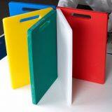 High Quality Square PE Plastic Color Vegetable Meat Kitchen Chopping Cutting Chopping Board thumbnail-4