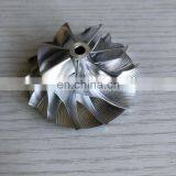 TD04HL 43.50/62.00mm 7+7 Blades High Performance Turbocharger Milling/aluminum 2618/billet Compressor Wheel thumbnail-2