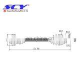 SCY Auto Parts CV Half Shaft Assembly 06-11 Suitable for Audi A3, 2.0L, A/T thumbnail-2