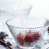 Оптовая стеклянная чаша с молоткообразной глазковой орнаментом диаметром 5.8 дюймов
