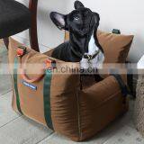 Multifunction Dog Car Seat Travel Dog Bed With Safe Belt and Dog Leash Inside;Waterproof and Crease Resist for Outdoor thumbnail-2