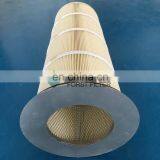 Полиэфирные цилиндрические воздушные фильтрующие патроны для промышленного улавливания пыли