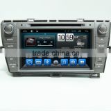 Quad core car dvd player with gps,BT,mirror link,DVR,SWC for Toyota Prius