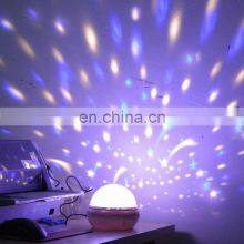 Rotary Projector Moon Lamp Led Colorful Night Lights for Kids thumbnail-5