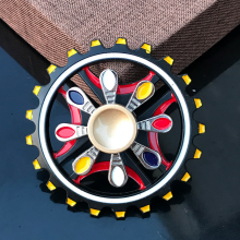 Metal Double Layer Decompression Finger Gyroscope thumbnail-3