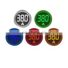 22MM Meter Digital Display Round Square Dual Voltmeter Ammeter Current Voltage 100a Ammeter LED Signal Light thumbnail-2
