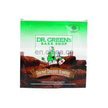 Top Zip Plastic Bag Food Packaging/ 3 Side Seal Zipper Bag/ Stand up Pouch Zip Lock Bag for Chocolate Brownies thumbnail-1