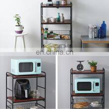 Hot Sale In 2022 Movable Kitchen Shelf Storage Racks Storage Cabinet Shelf thumbnail-3