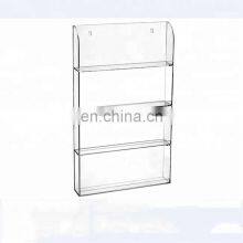 Clear Acrylic Nail Polish Wall Rack Acrylic Organizer and Display
