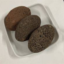 Wholesale Volcanic Stone Double-sided Grinding Foot Stone Grinding Foot Tool Rope Wrapped Oval Grinding Foot Stone thumbnail-2