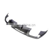 Carbon Fiber Rear Diffuser for Audi A3 Sedan S3 Style True Wet Carbon Fiber Rear Bumper Diffuser 2017-2019 thumbnail-1