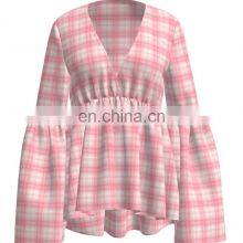 2022 Fashion 100% Cotton Yarn Dyed Dobby Design