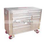 8-Drawer Roller Cabinet With Wheels Stainless Steel Tool Box AX-3112-1 thumbnail-3