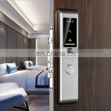 hotel key card reader card swipe door lock system digital Security smart door lock