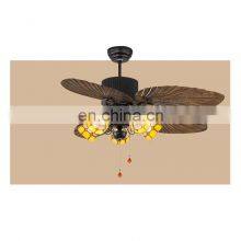 Modern Designer Decorative Vintage Bedroom Luxury Ceiling Light Remote Control Led Ceiling Fans Chandeliers & Pendant Lights thumbnail-3