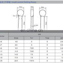 Ntc10d-11 Ntc Thermistor 10d-11 Negative Temperature Coefficient Plug-in New Original thumbnail-5